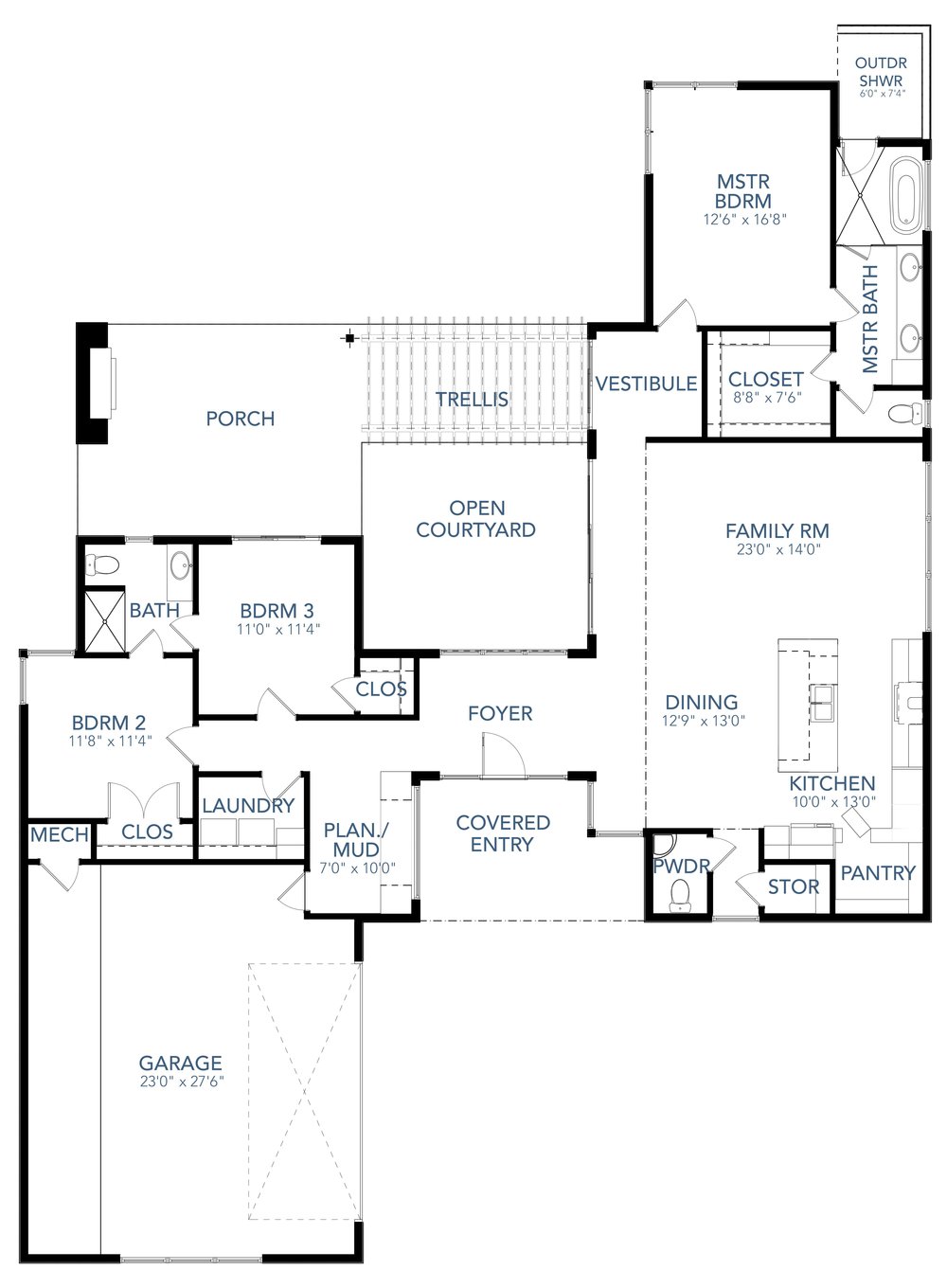 Floor Plan Main Level