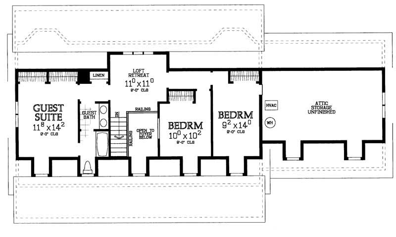SECOND FLOOR PLAN