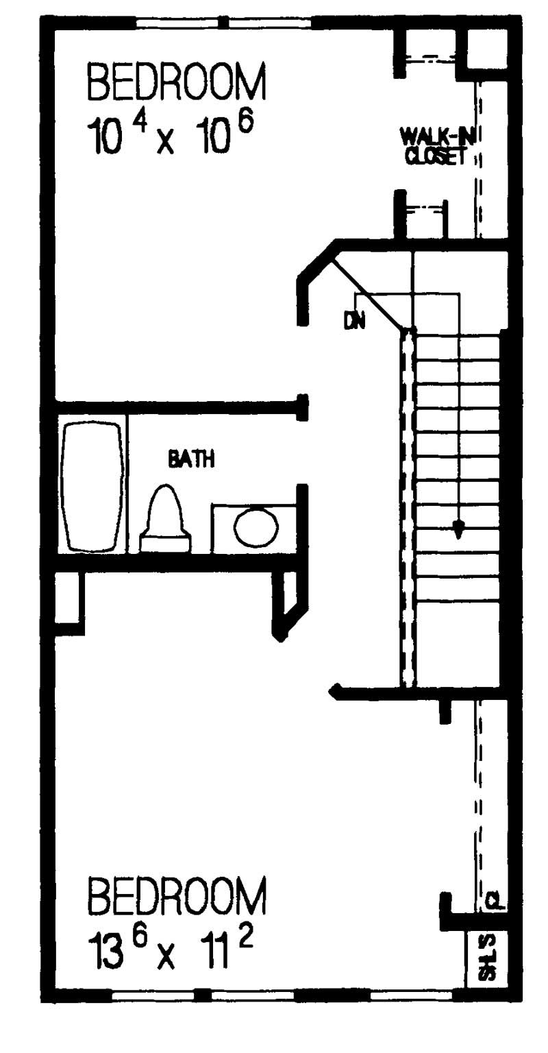 SECOND FLOOR PLAN