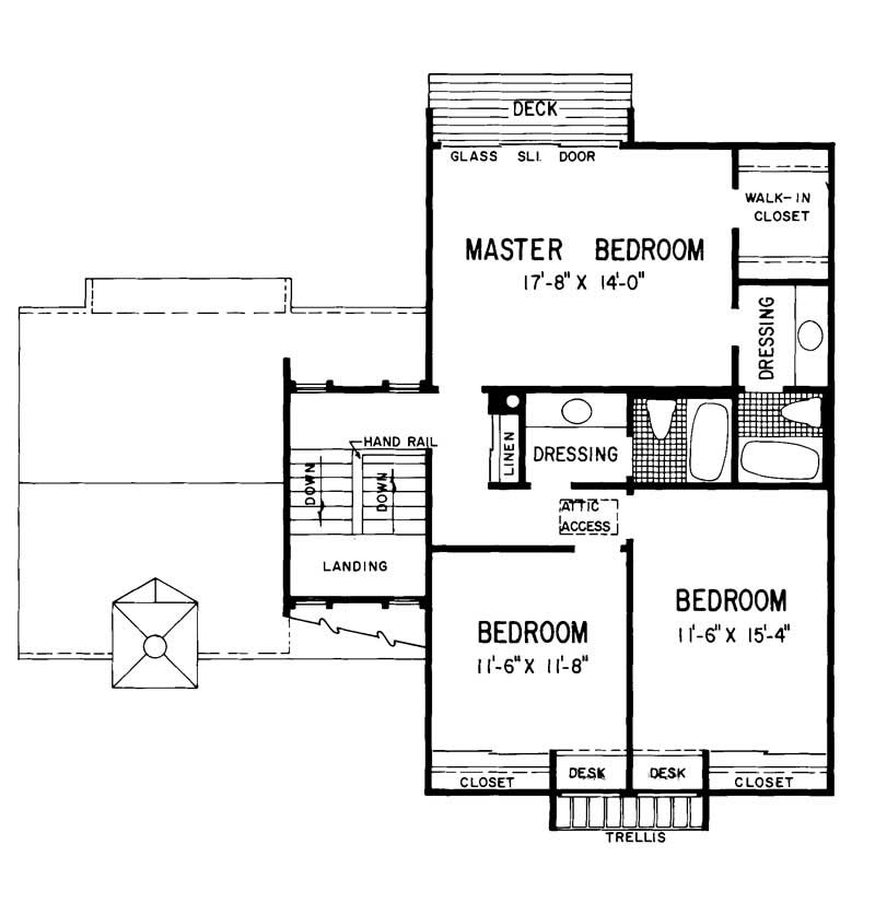 SECOND FLOOR PLAN