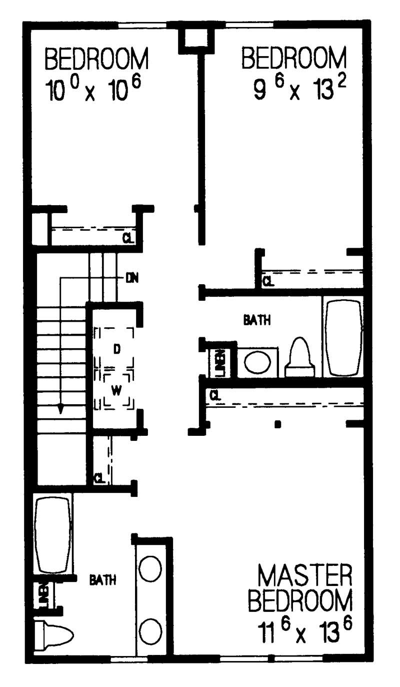 SECOND FLOOR PLAN