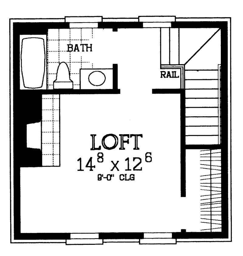 SECOND FLOOR PLAN