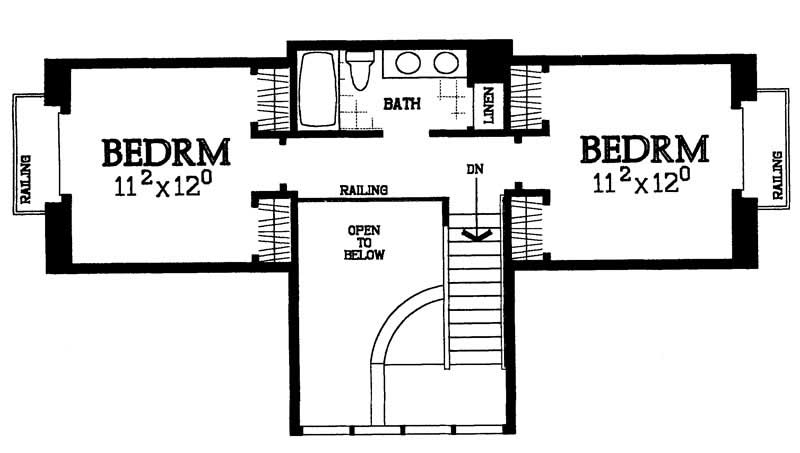 SECOND FLOOR PLAN
