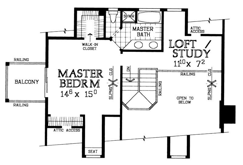 SECOND FLOOR PLAN