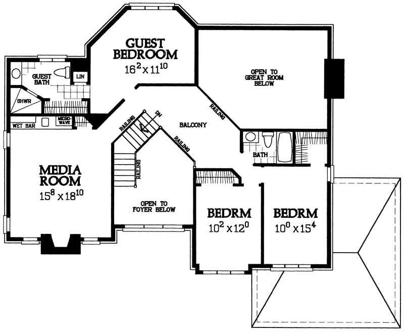SECOND FLOOR PLAN