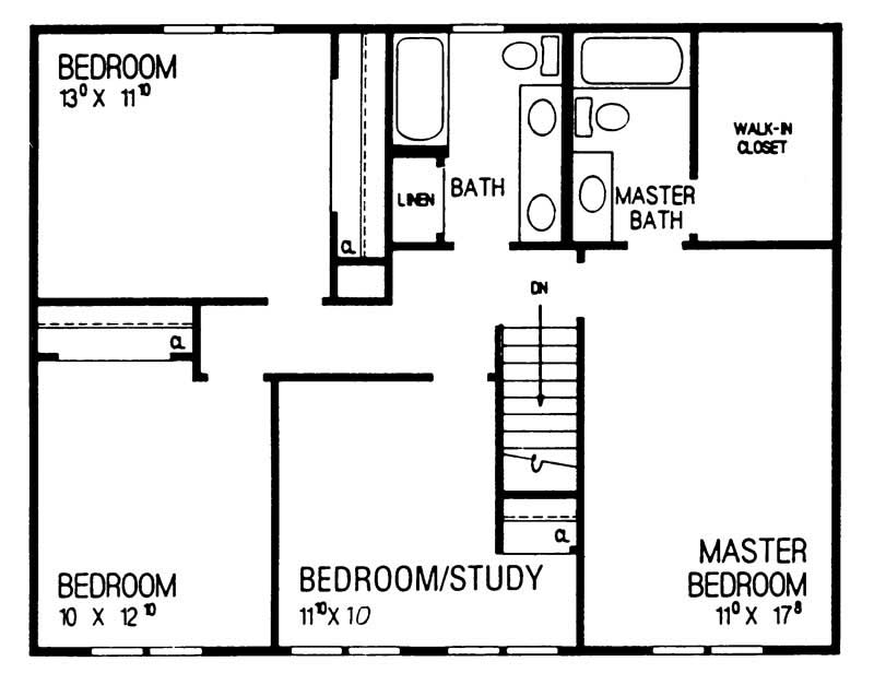 SECOND FLOOR PLAN