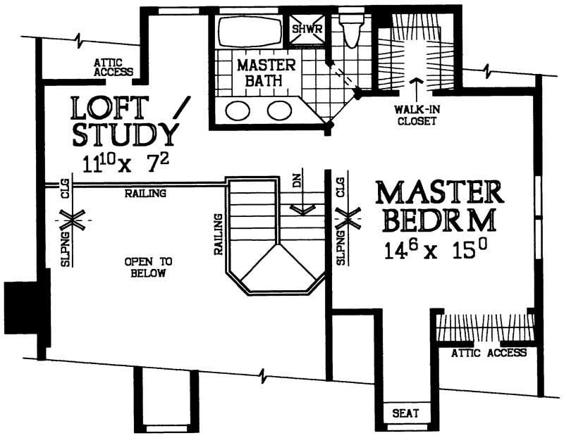 SECOND FLOOR PLAN