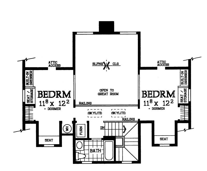 SECOND FLOOR PLAN