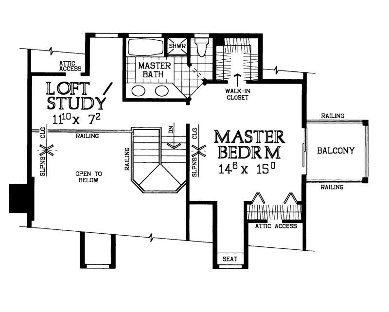 SECOND FLOOR PLAN
