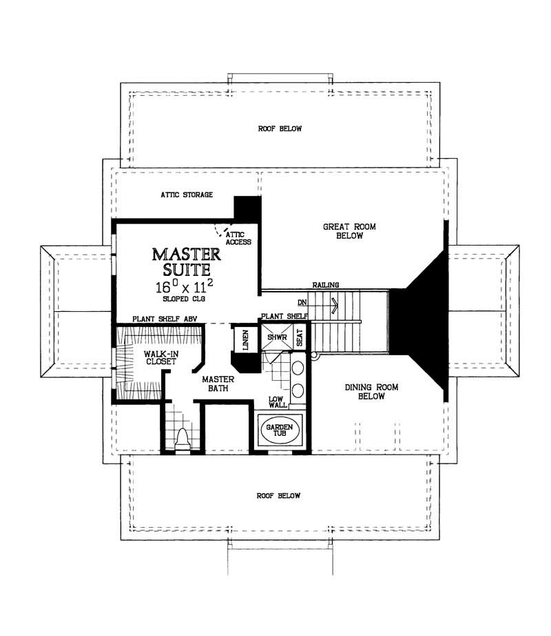 SECOND FLOOR PLAN
