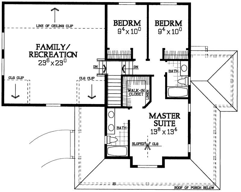 SECOND FLOOR PLAN