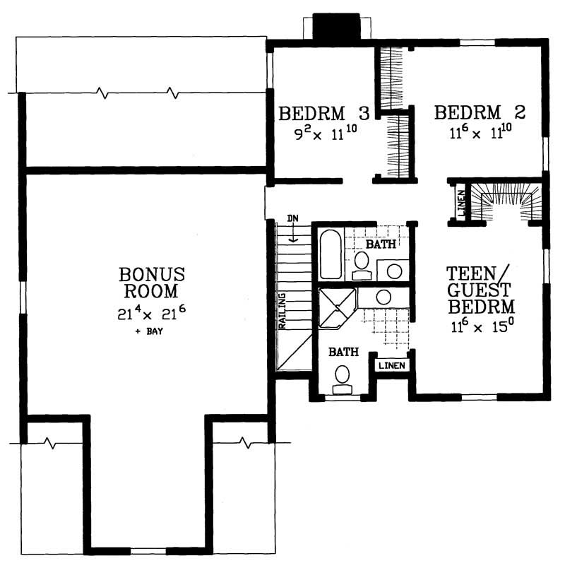 SECOND FLOOR PLAN