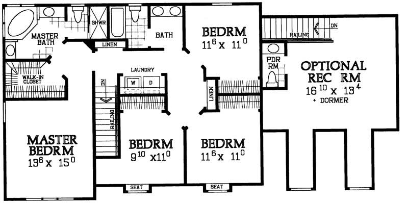 SECOND FLOOR PLAN