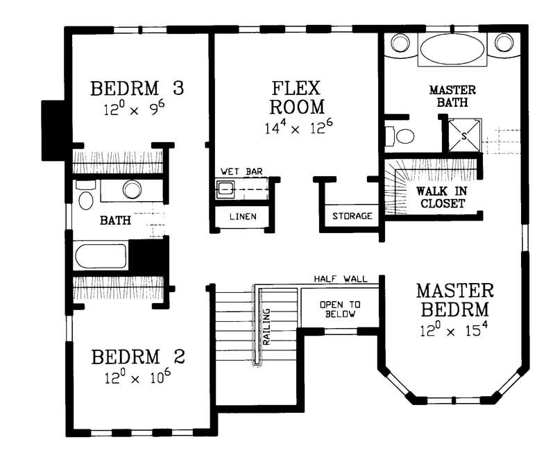 SECOND FLOOR PLAN