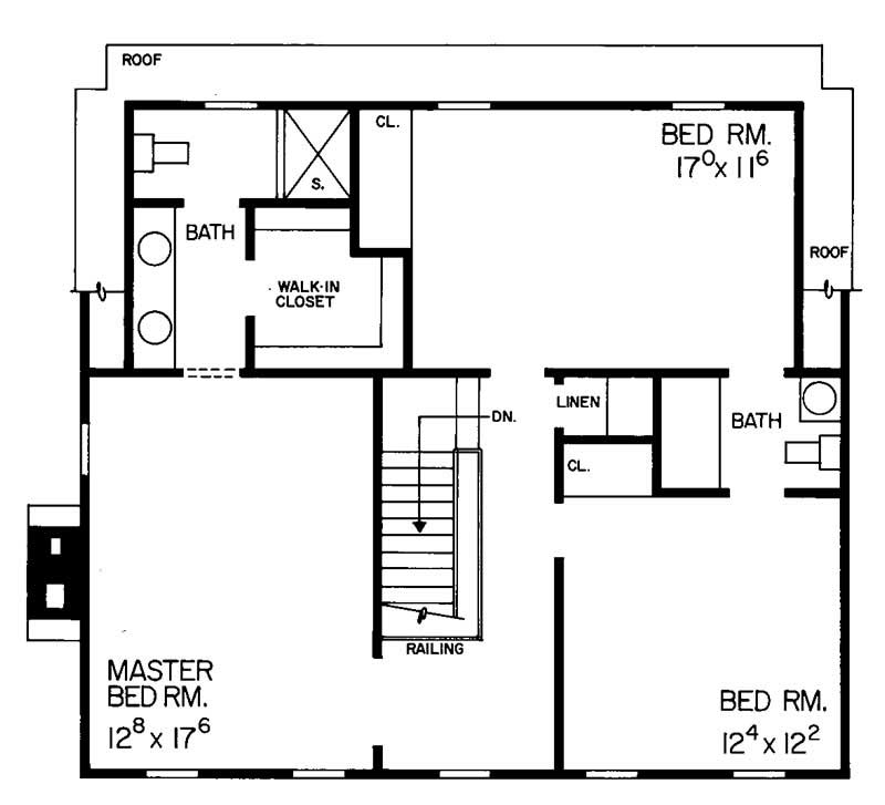 SECOND FLOOR PLAN