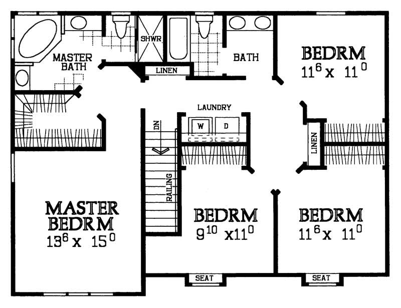 SECOND FLOOR PLAN