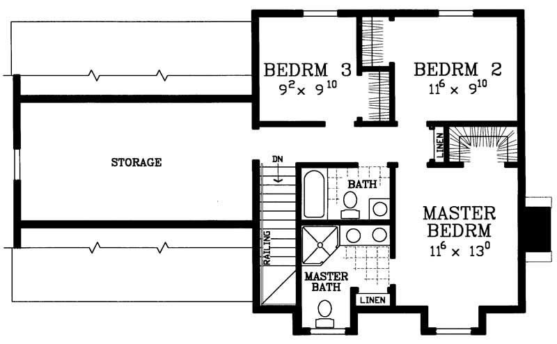 SECOND FLOOR PLAN