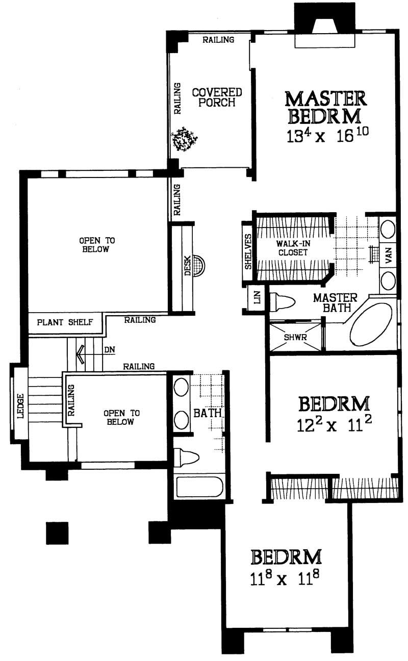 SECOND FLOOR PLAN