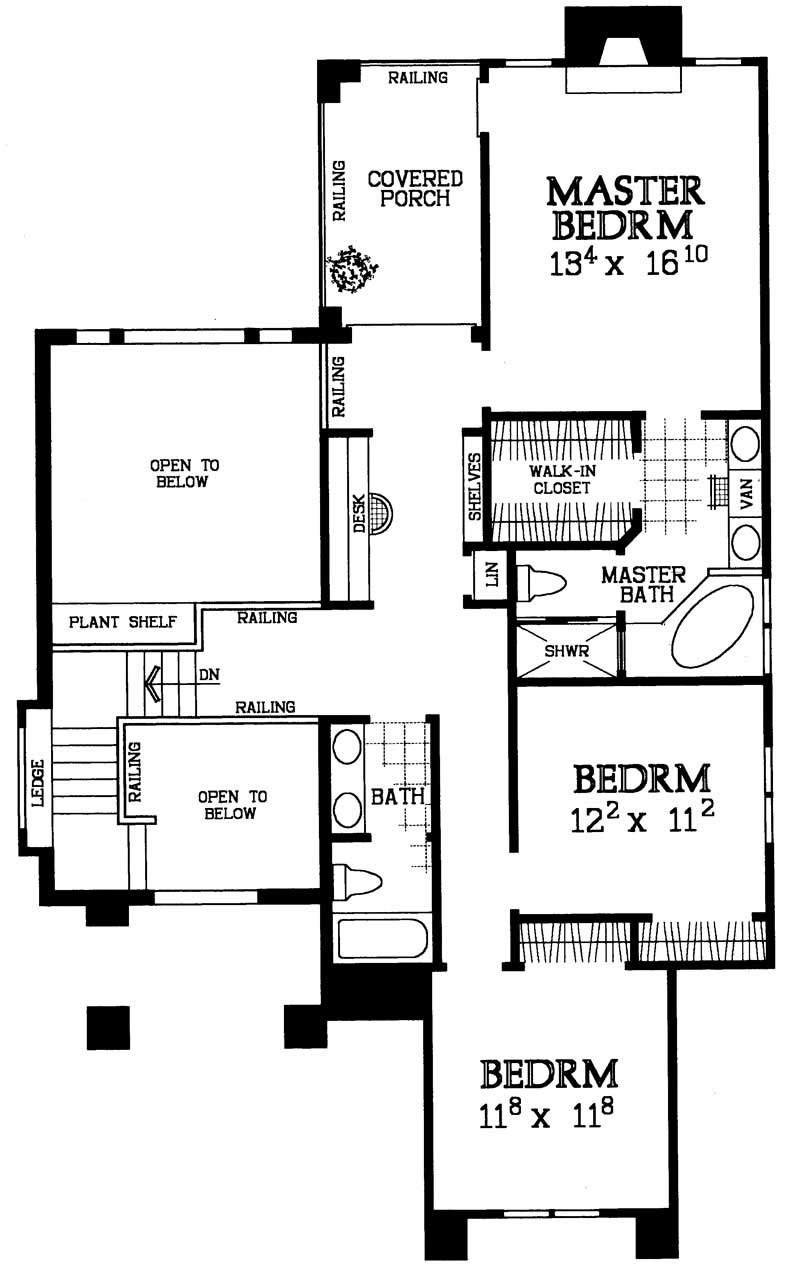 SECOND FLOOR PLAN