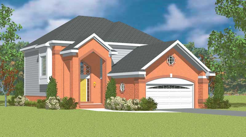 2-Bedroom, 2152 Sq Ft Traditional Home Plan - 137-1138 - Main Exterior