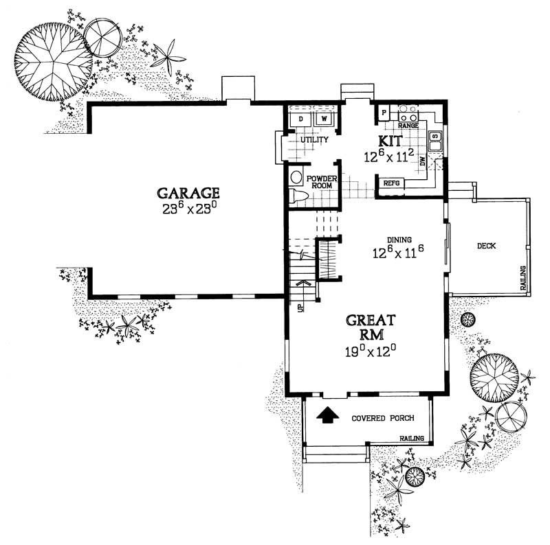 Floor Plan Main Level