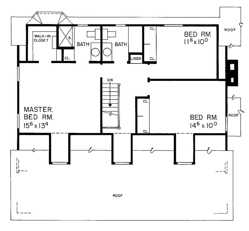 SECOND FLOOR PLAN