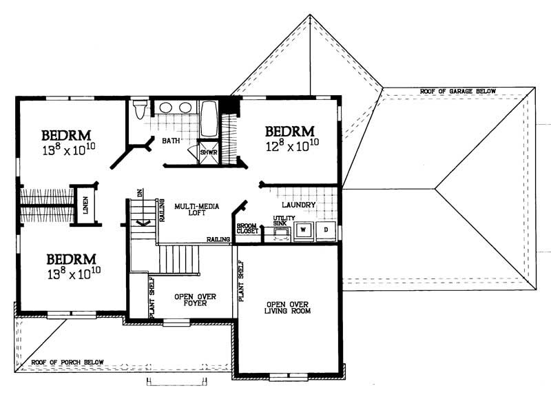 SECOND FLOOR PLAN