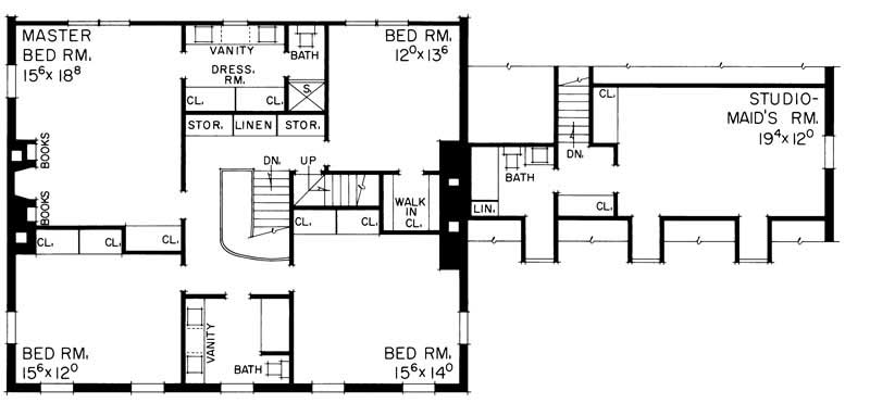 SECOND FLOOR PLAN