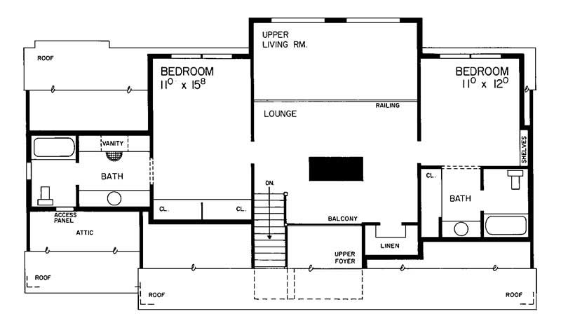 Floor Plan Second Story