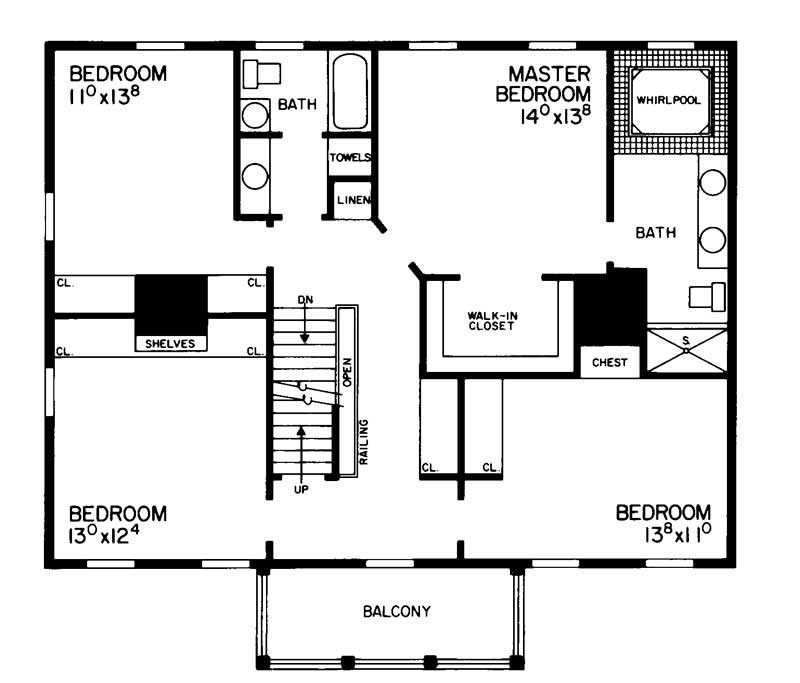 SECOND FLOOR PLAN