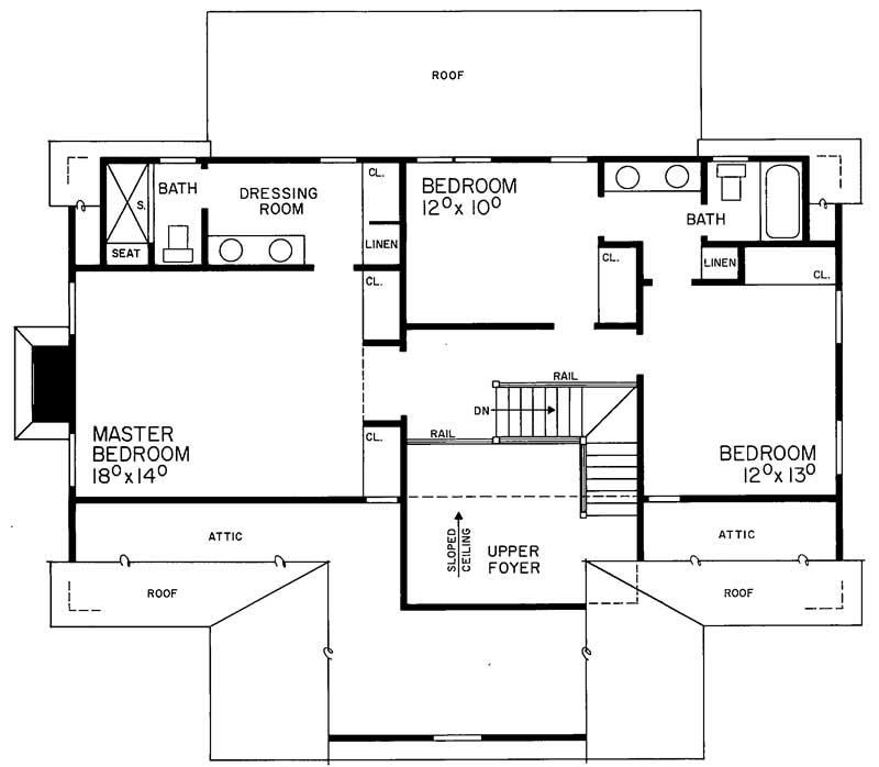 SECOND FLOOR PLAN