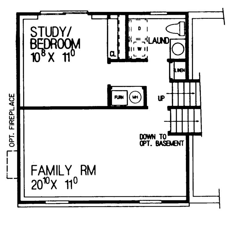 SECOND FLOOR PLAN