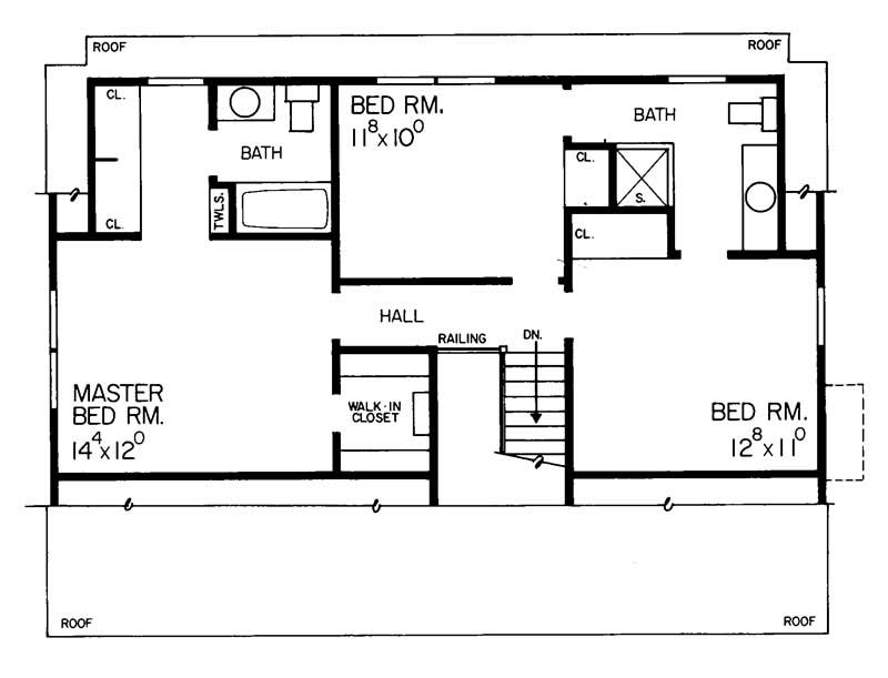 SECOND FLOOR PLAN