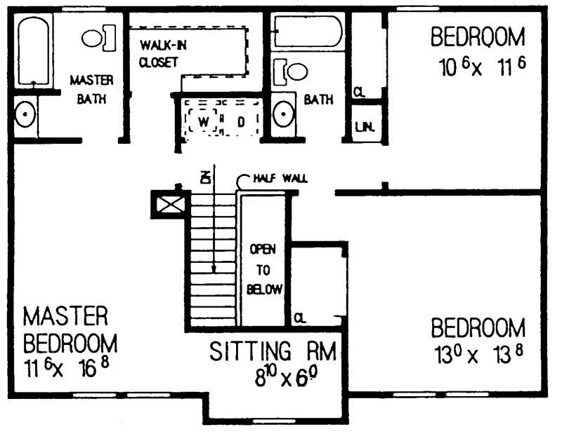 SECOND FLOOR PLAN