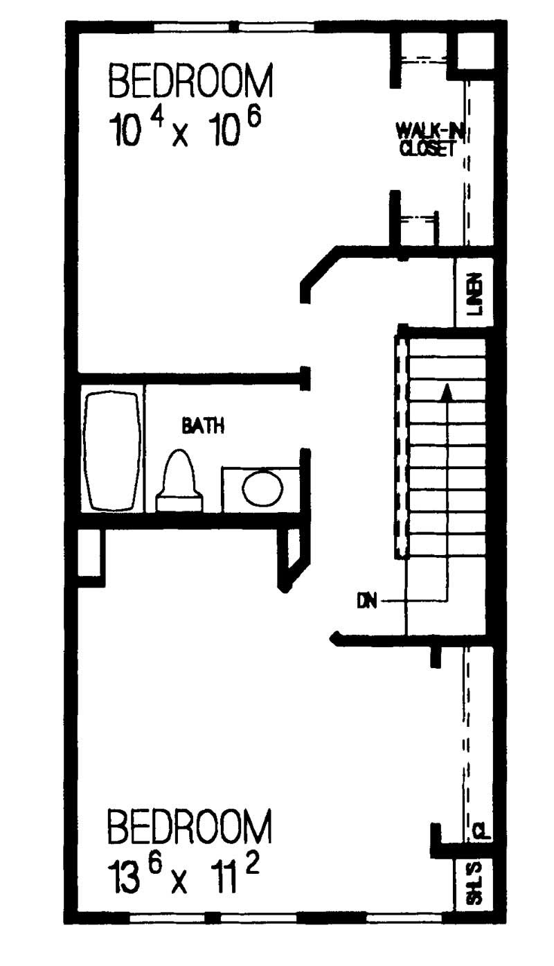 SECOND FLOOR PLAN
