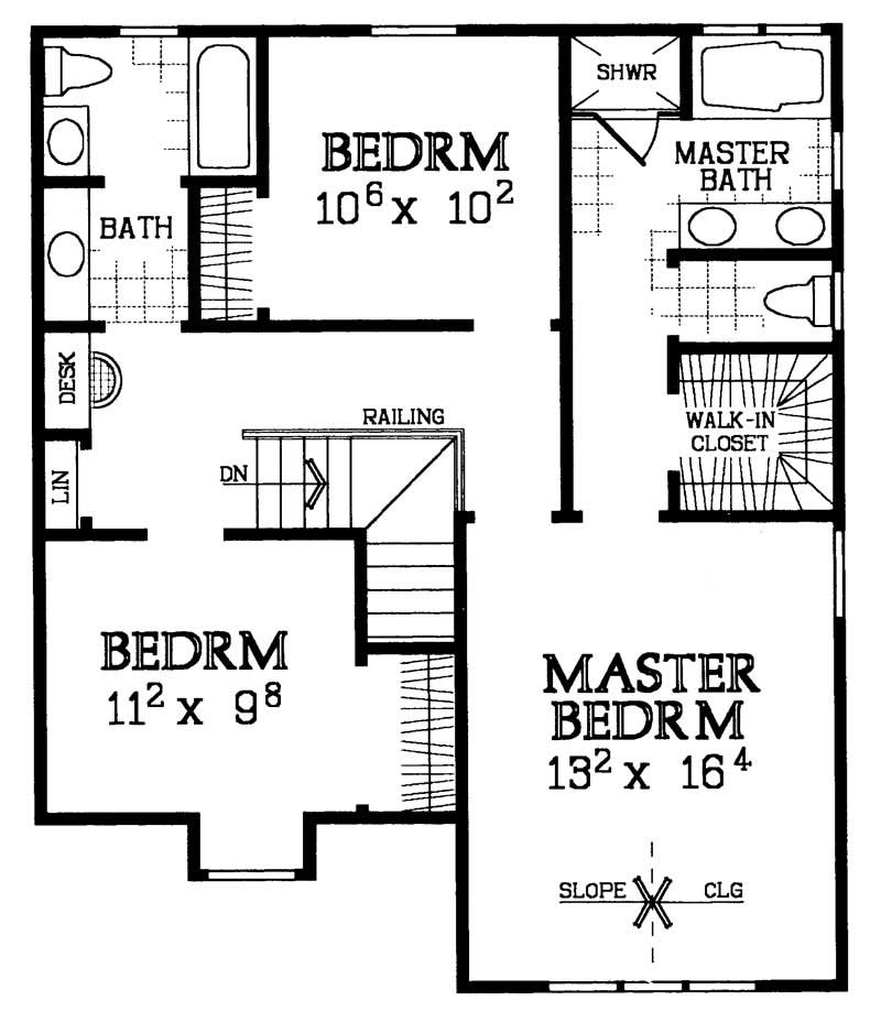 SECOND FLOOR PLAN