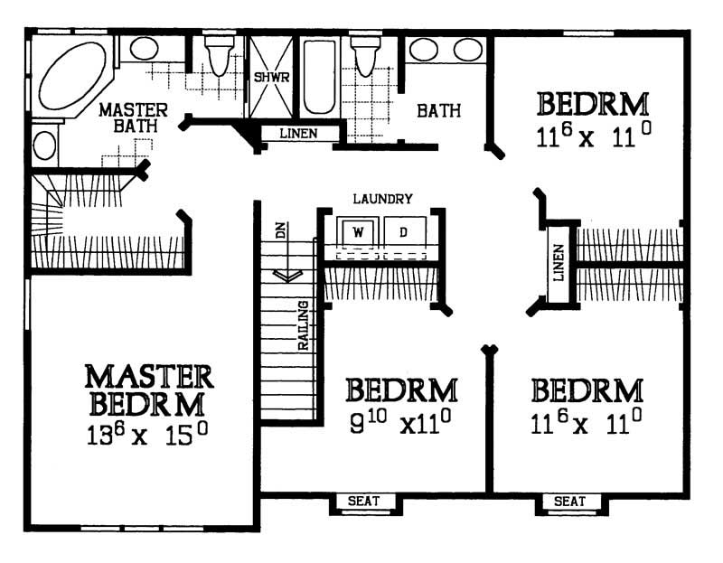 SECOND FLOOR PLAN