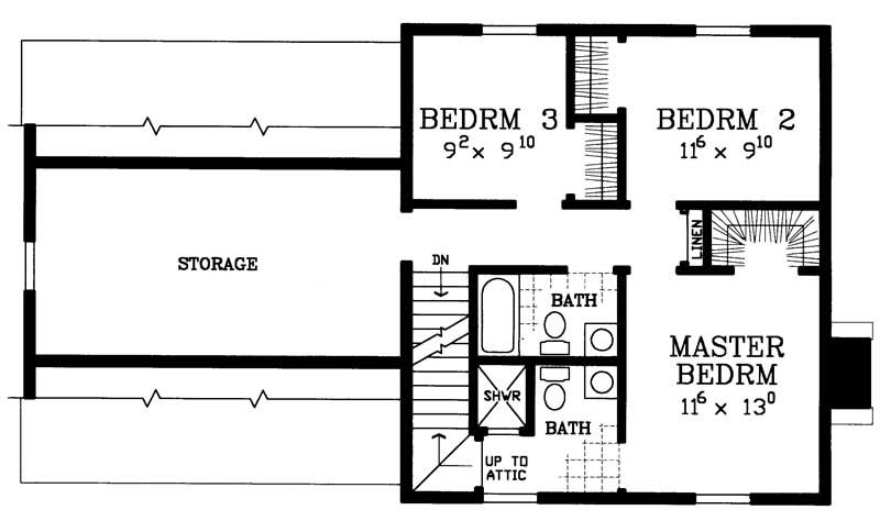 SECOND FLOOR PLAN