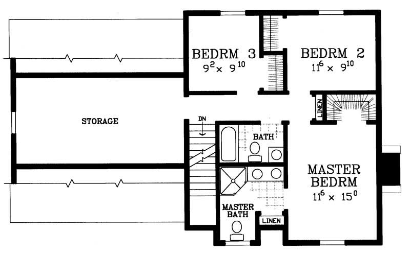 SECOND FLOOR PLAN