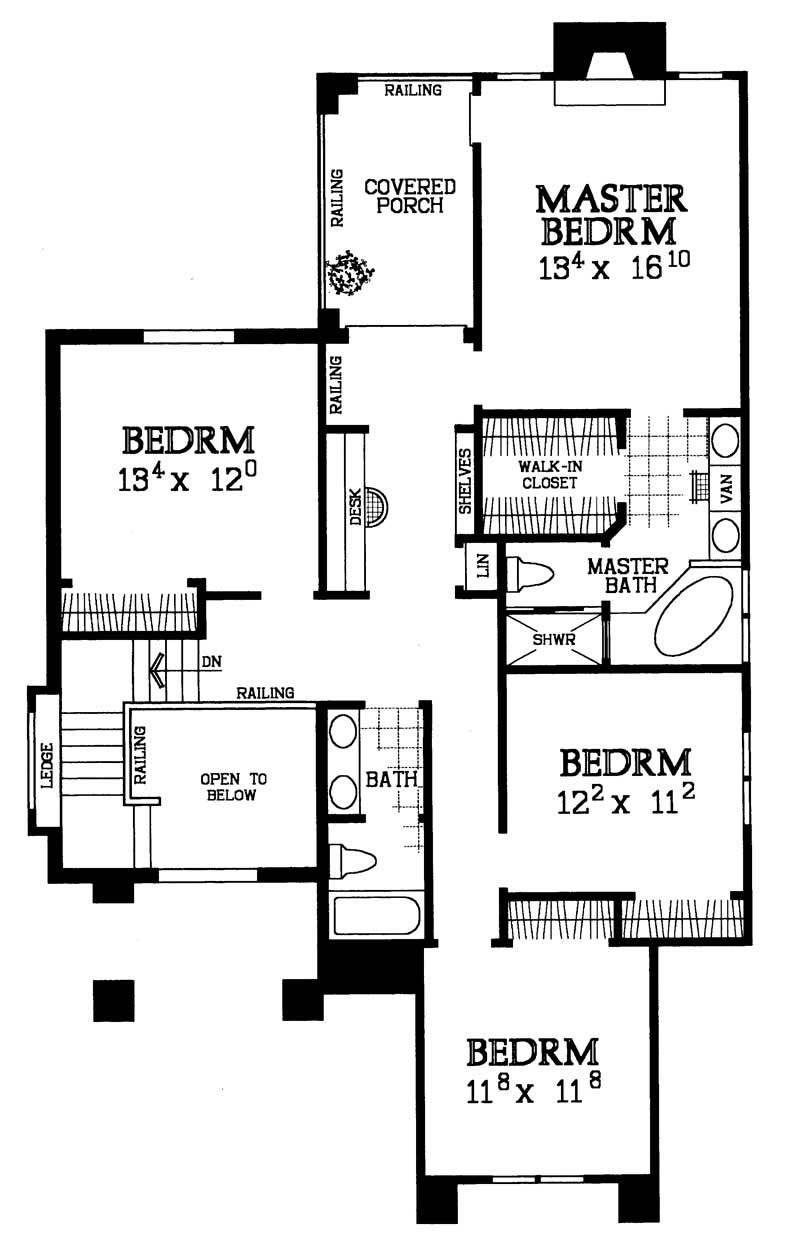 SECOND FLOOR PLAN