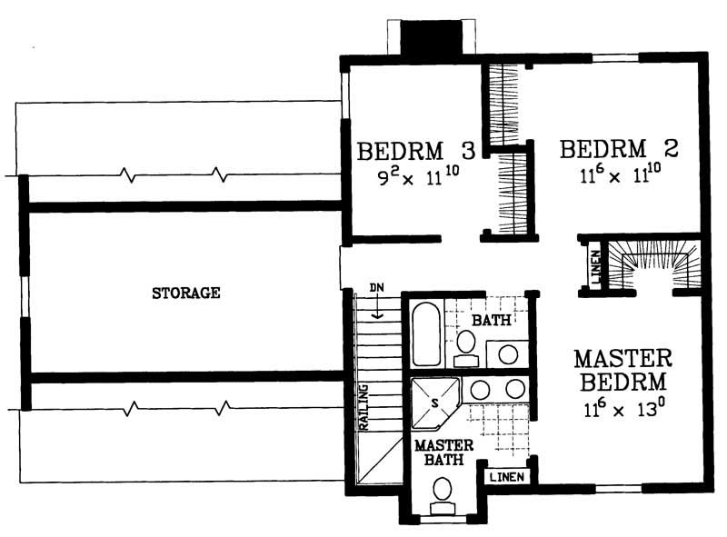 SECOND FLOOR PLAN