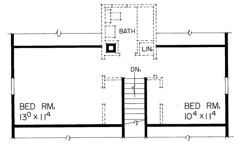 SECOND FLOOR PLAN