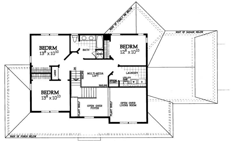 SECOND FLOOR PLAN