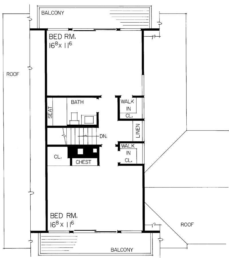 SECOND FLOOR PLAN