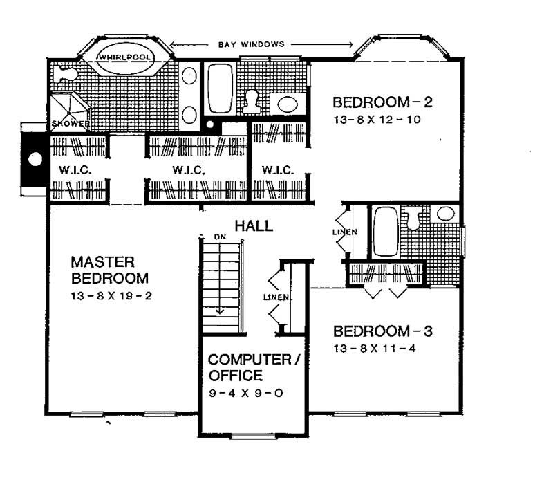 SECOND FLOOR PLAN