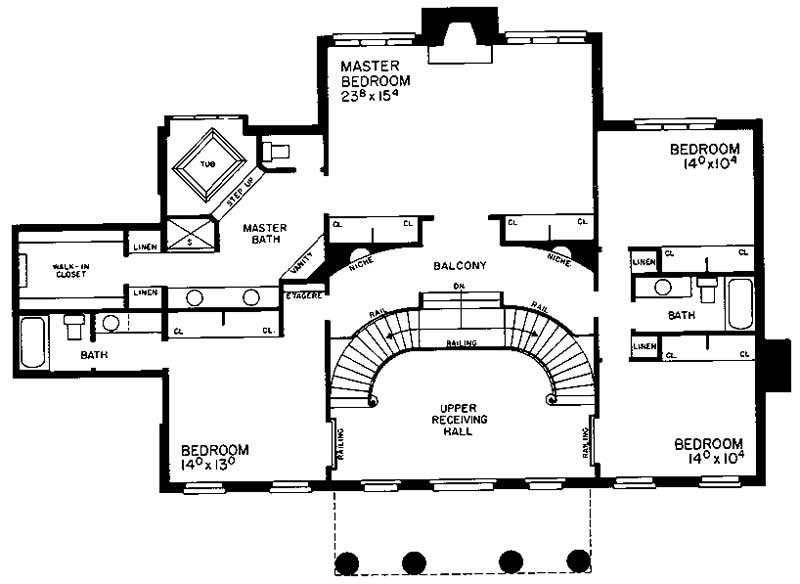 SECOND LEVEL FLOOR PLAN