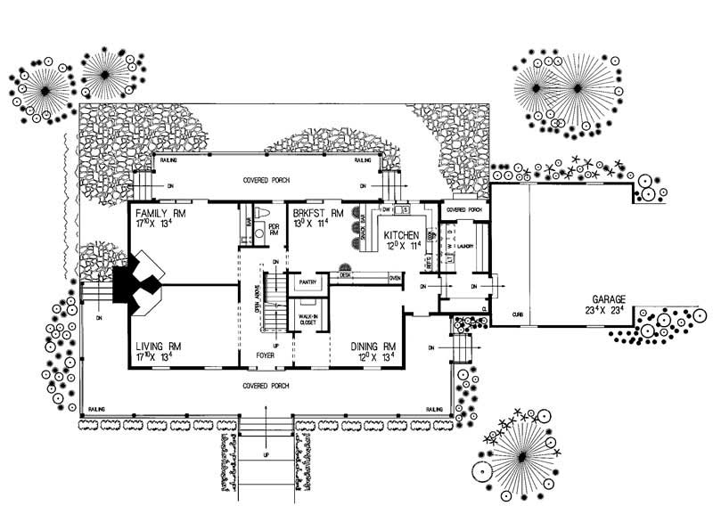 MAIN LEVEL FLOOR PLAN