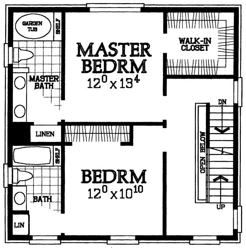SECOND FLOOR PLAN