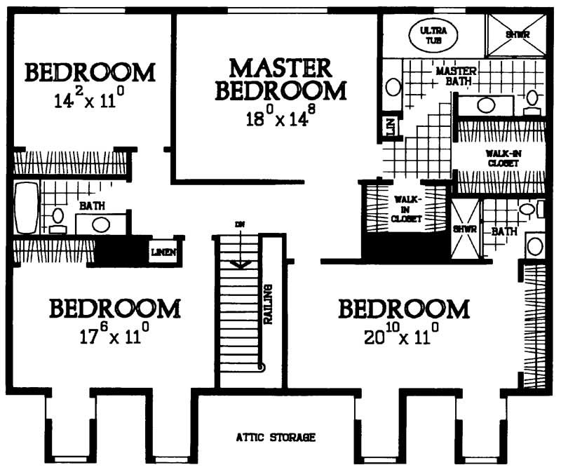 SECOND FLOOR PLAN