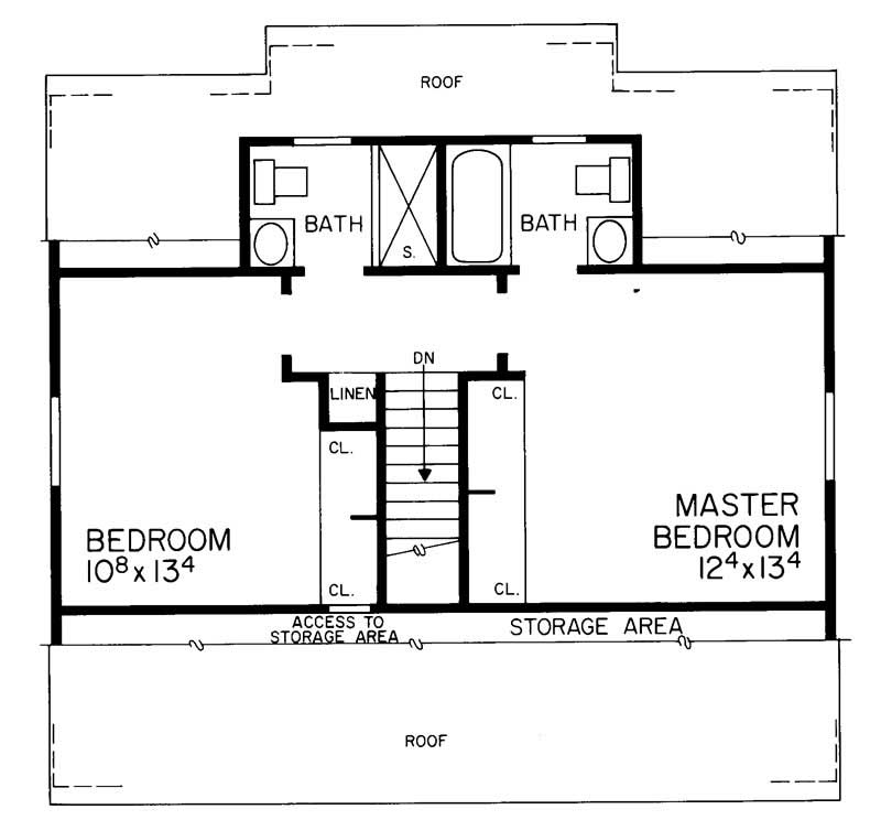 SECOND FLOOR PLAN